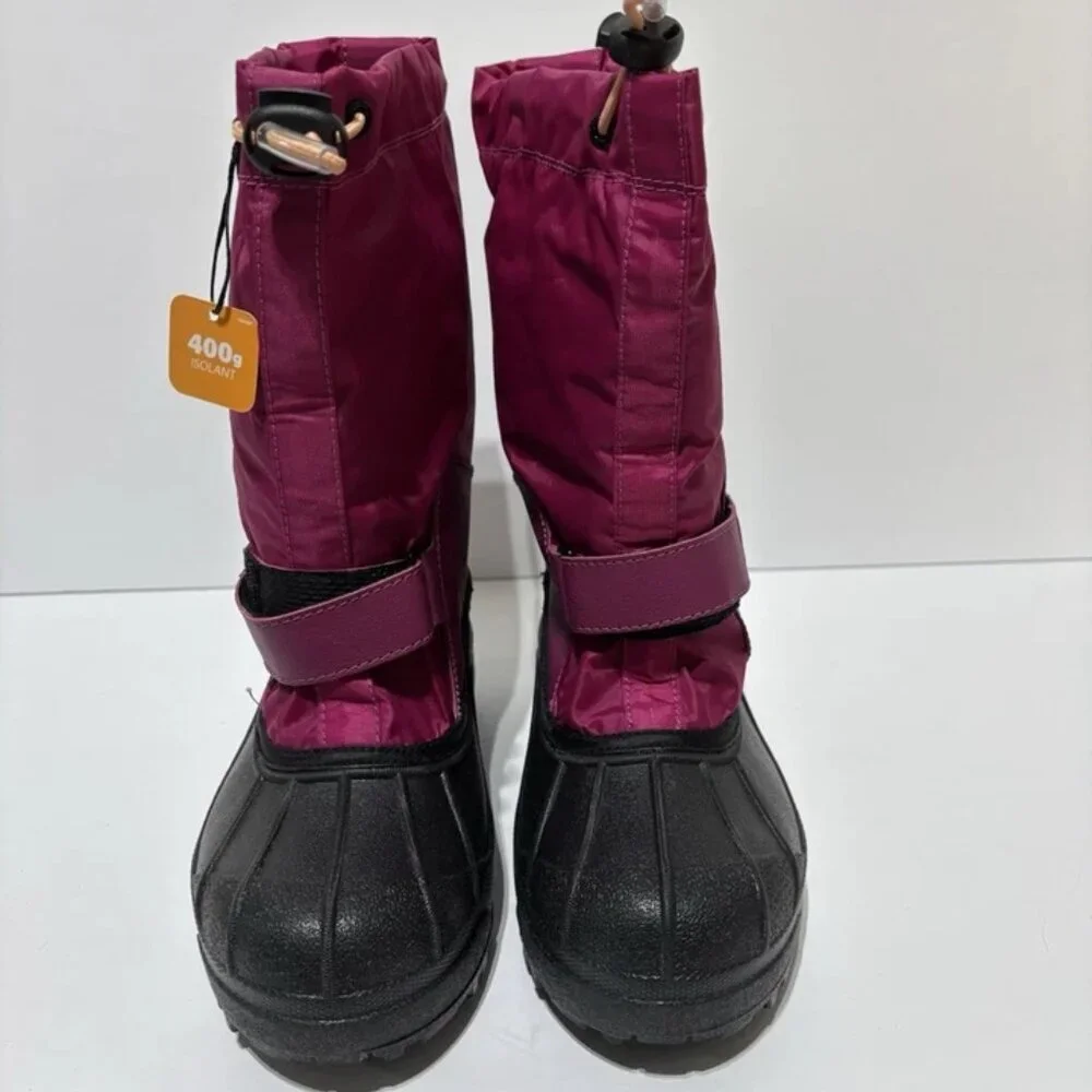 Columbia Youth Powderbug Forty Winter Boots, Girls’ Size 4 M